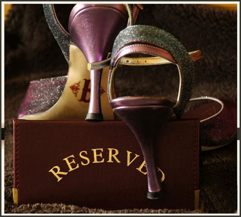 Your tango shoes - reserved!